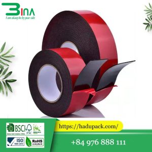 Double-sided PE foam tape