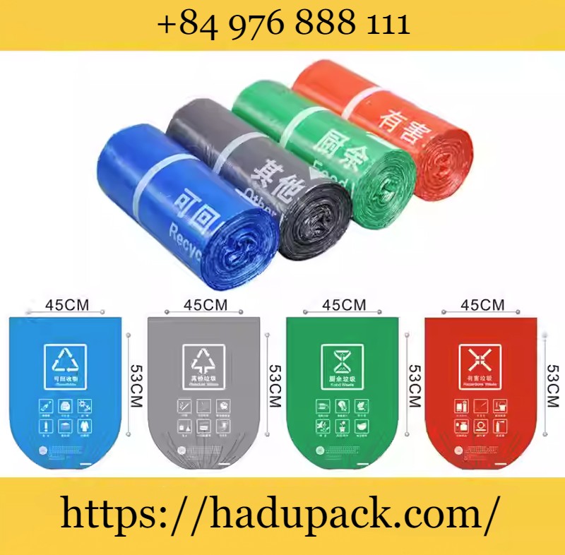 Print hdpe bags