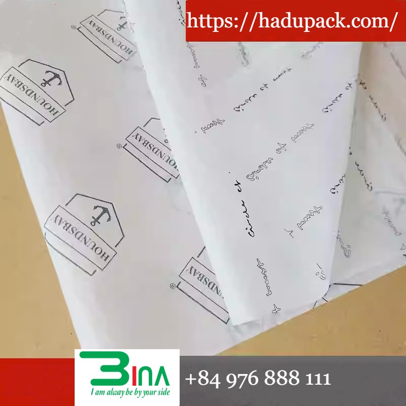 Printed tissue paper