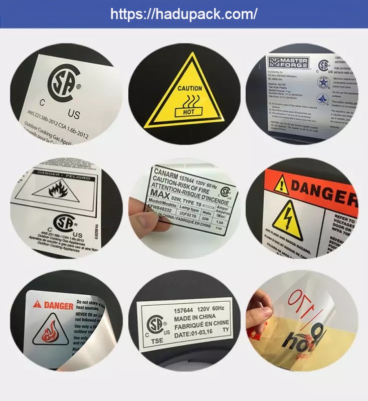 Product labels