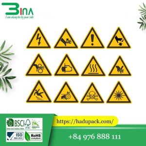 Tem nhãn cảnh báo