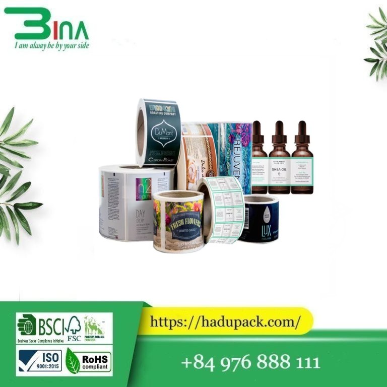 Tem nhãn mỹ phẩm Tem nhãn mỹ phẩm