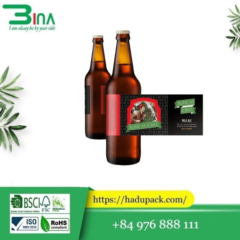 Nhãn mác đồ uống Nhãn mác đồ uống