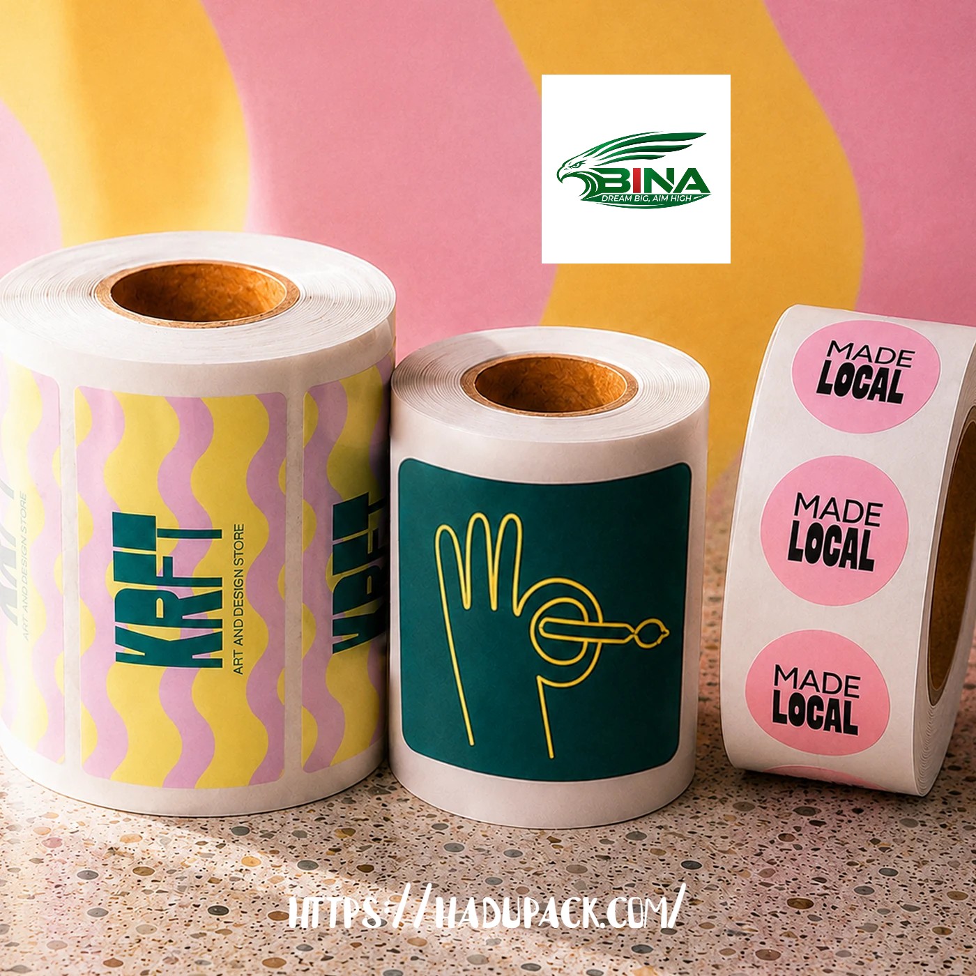 In tem decal giấy In tem decal giấy
